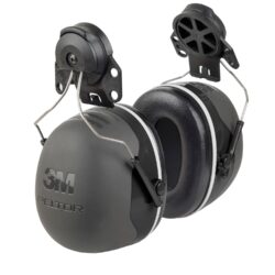 3M PELTOR - Orejeras, Protección contra el ruido, Accesorio para sombrero duro, NRR 31 dB - Negro